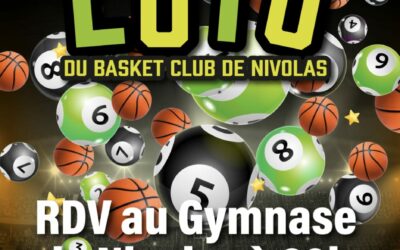 GRAND LOTO SAMEDI 18 NOVEMBRE GYMNASE DE NIVOLAS