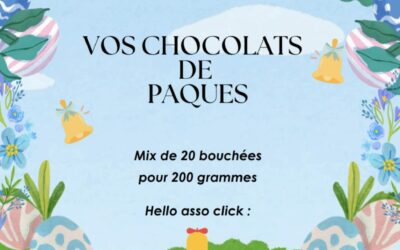 VENTE DE CHOCOLATS DE PÂQUES